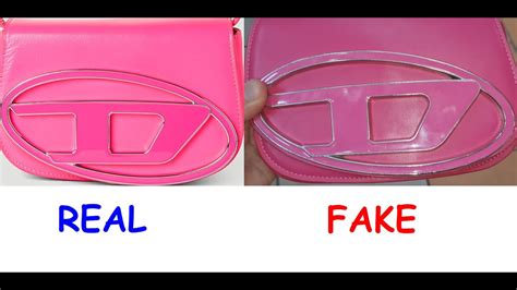 fake vs real diesel bag|real diesel 1dr bag.